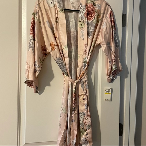 Flora Nikrooz Robe Peach M/L New with Tag - Picture 5 of 12